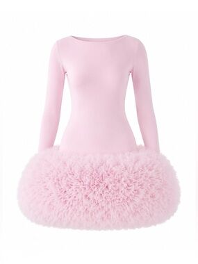 Tullia Mini Dress in Orchid Pink